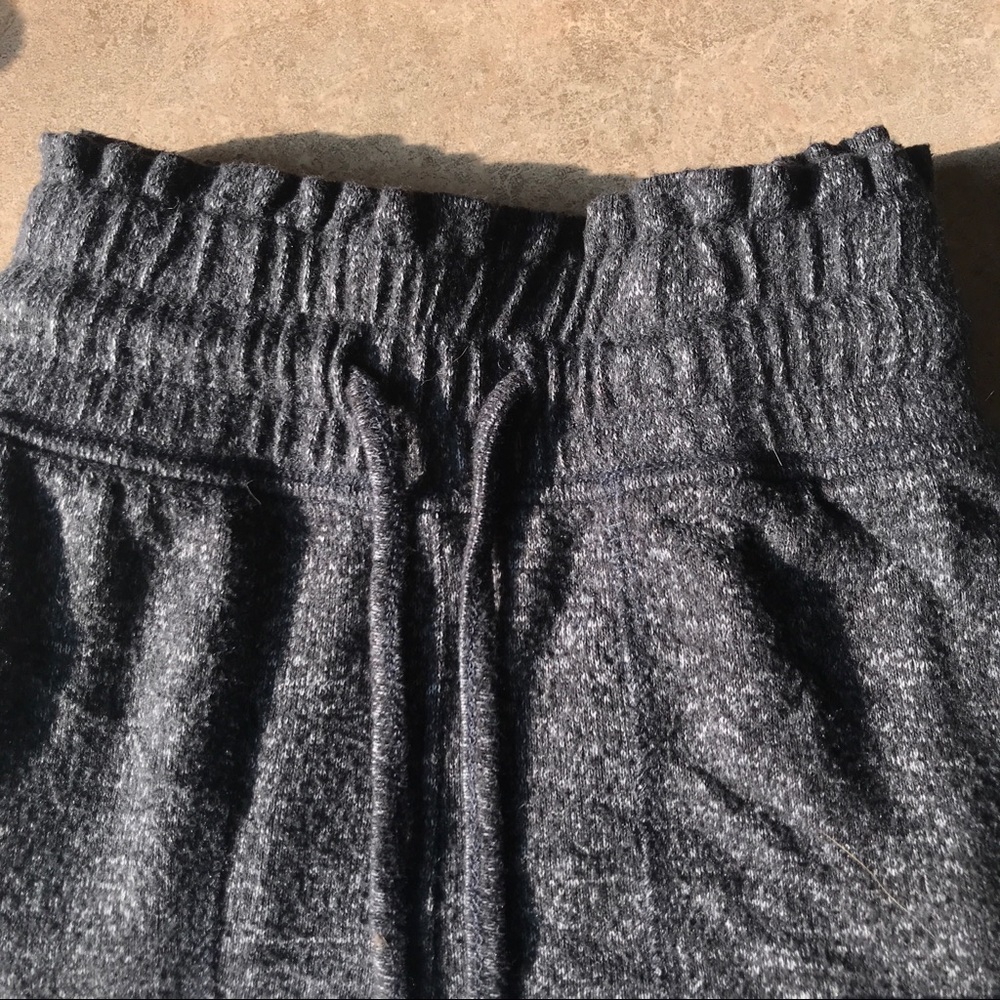 Heather gray joggers